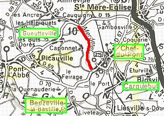 Merderet River Map